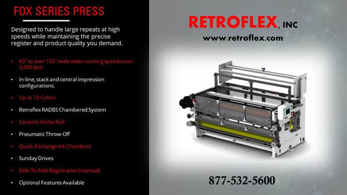 Retroflex featured product INFOFLEX 2023