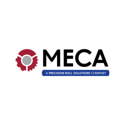 MECA (a Precision Roll Solutions company) logo INFOFLEX 2022
